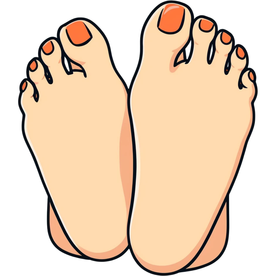 Sucking toes emoji