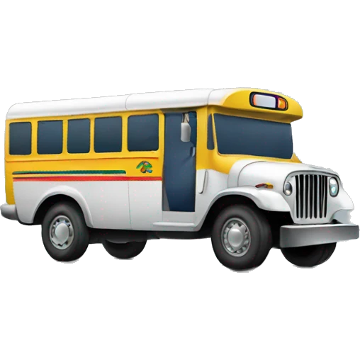 modernized jeepney emoji