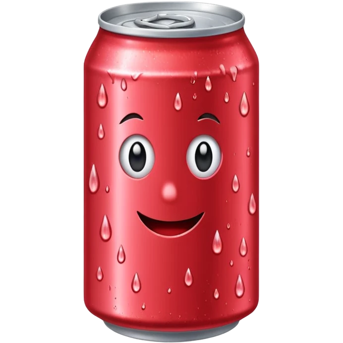 strawberry soda can emoji