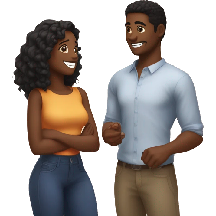 bubu dudu Page 2: The First Date
Despite B's initial intentions, something about G intrigued him. Her passion and energy made him laugh, while G couldn't help but notice B's handsome smile. They decided to go on a date.
 emoji