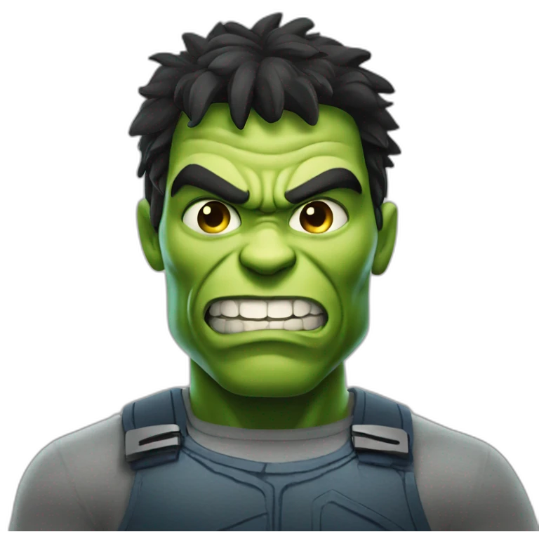 smirk hulk emoji