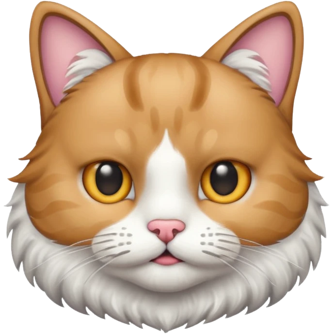 Cat with moustache emoji