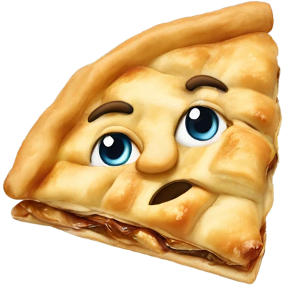 Burek with mest emoji