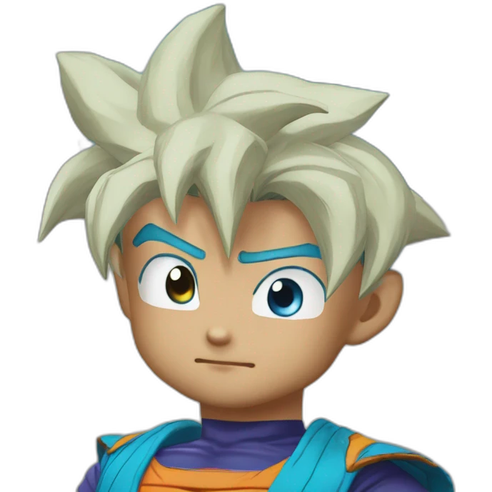 Dragon Ball super sayan blue  emoji