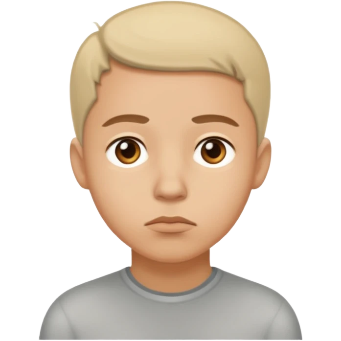 Cewe Overthinker,  natural tatapan kosong mikir emoji