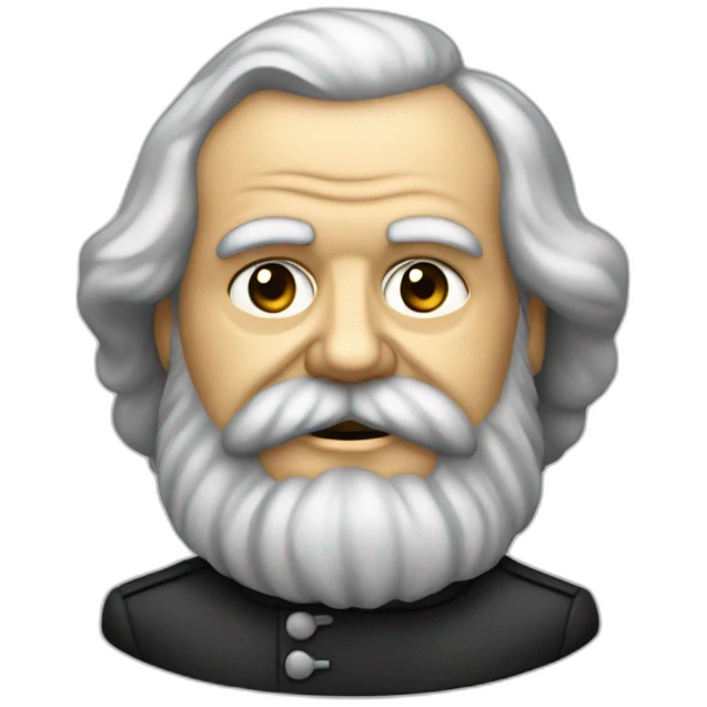 Karl Marx, sociology emoji