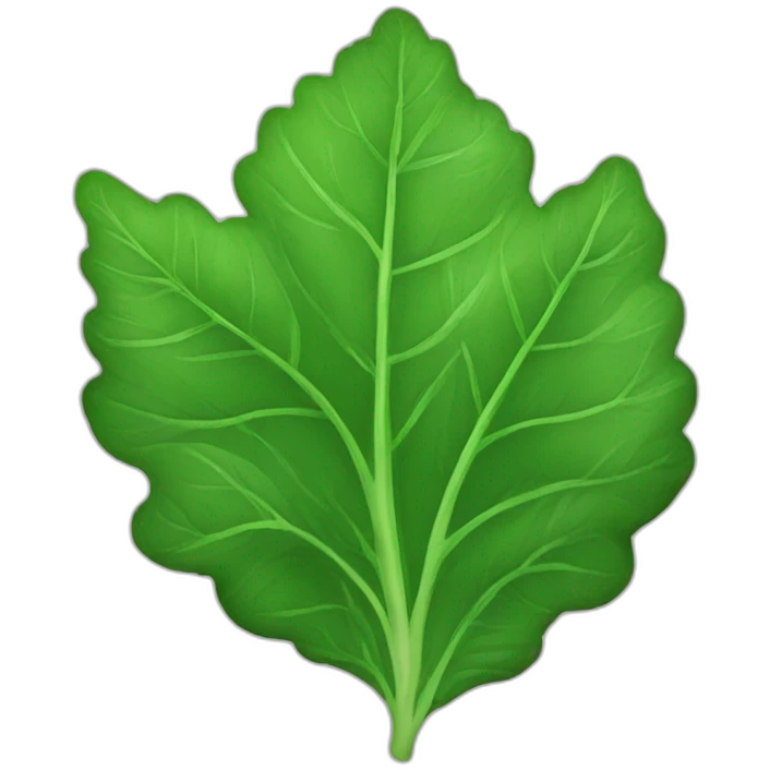leafy green emoji