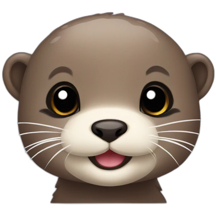 Baby otter emoji