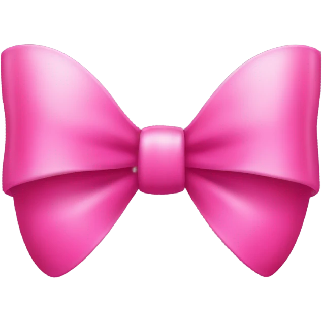 pink smile bow and eyelashes emoji