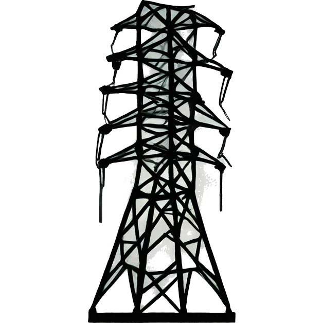 electricity pylon small emoji