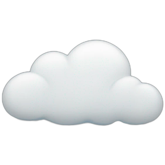 Cloud rain snow emoji
