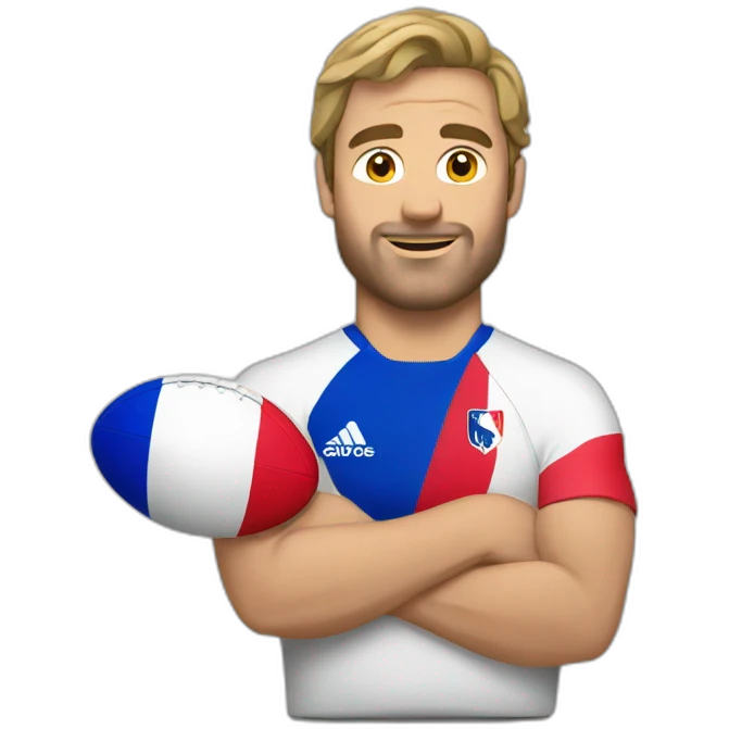 France rugby emoji