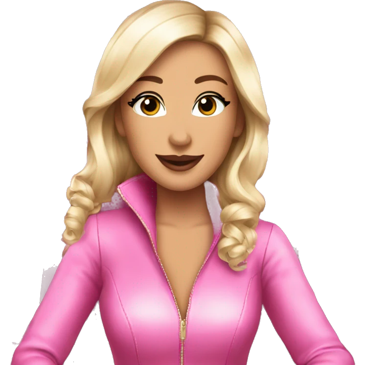 private jet sparkly pink glittery emoji