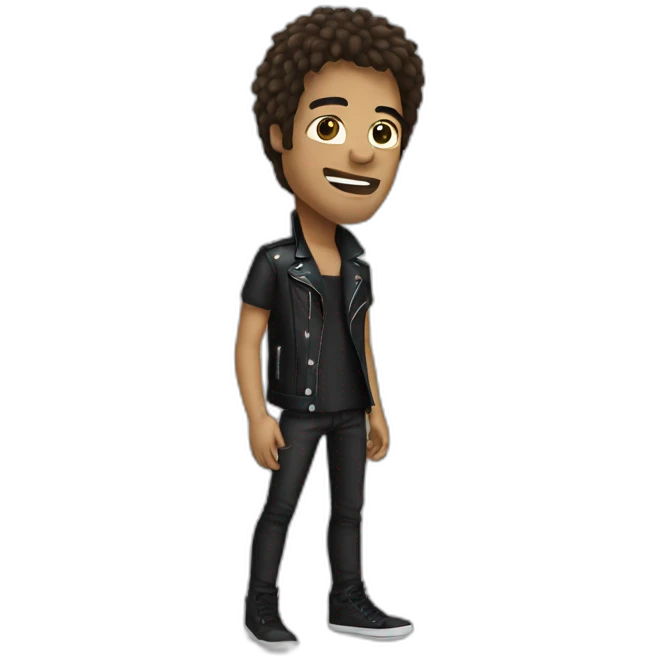 Rock star emoji