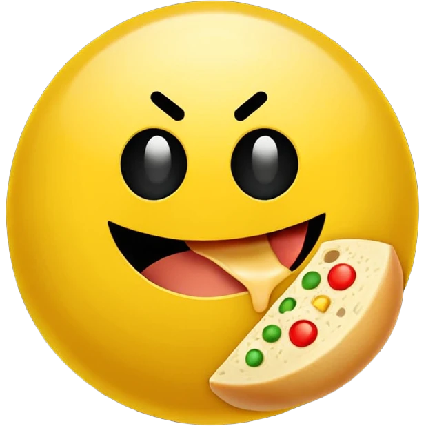 I want classic Pac man or smiley icon showing the phrase: "Feed me with more information, please!!!"
It should show the strong desire to learn more, to get more information about the discussed topic, to collect more data...
It must highlight the DATA and INFORMATION is the desired topic. emoji