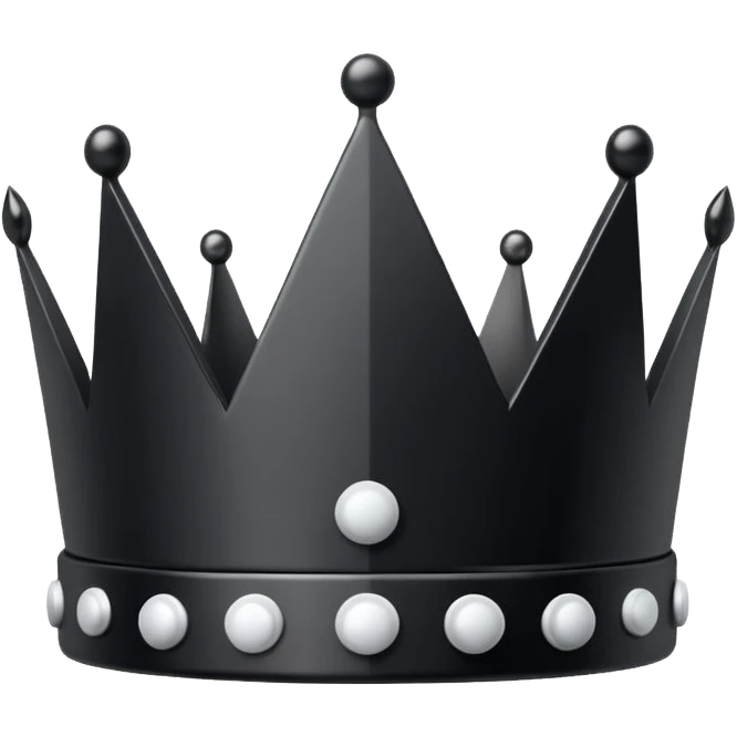 Domino crown emoji