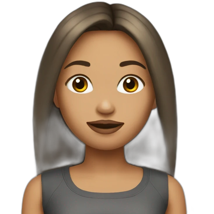 jolie fille emoji