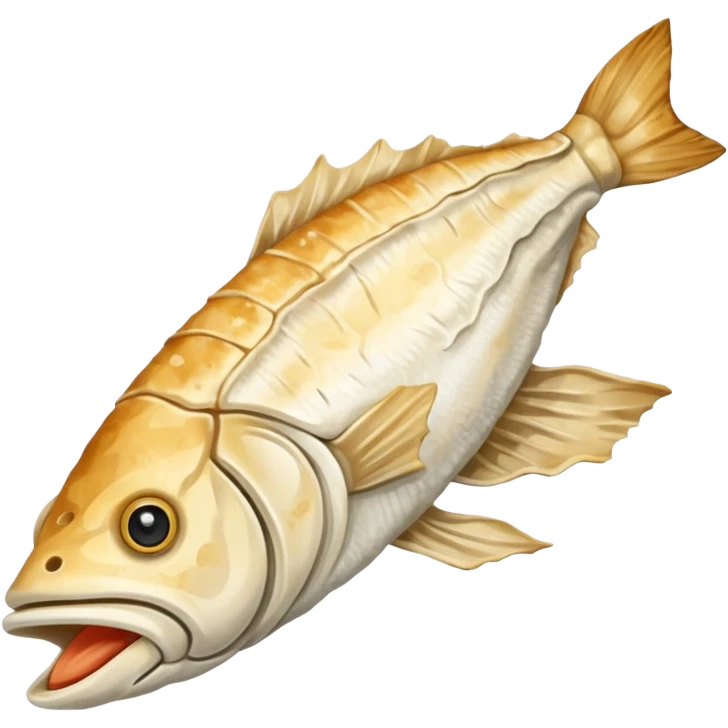 bacalhau salgado seco emoji