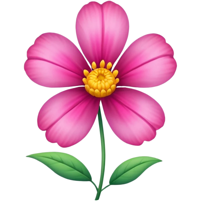 item for flower emoji