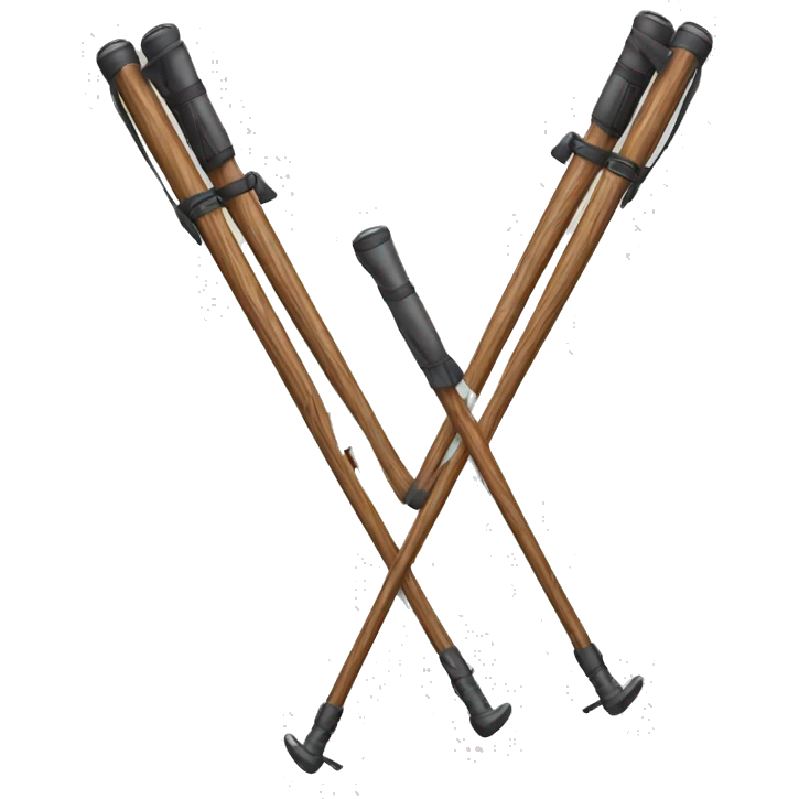 ski poles emoji