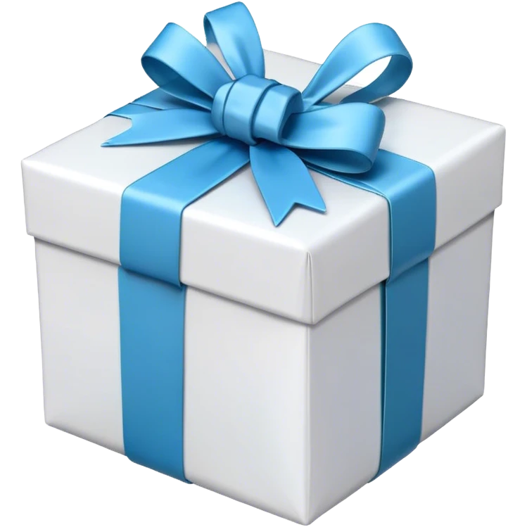 White Present emoji