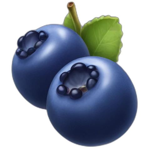 Blueberry emoji