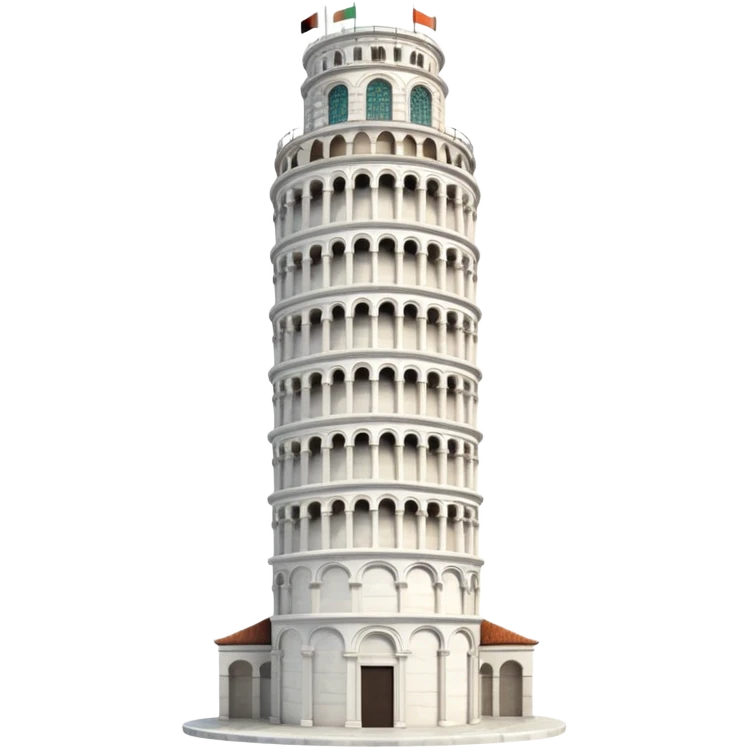 Tower of Pisa emoji