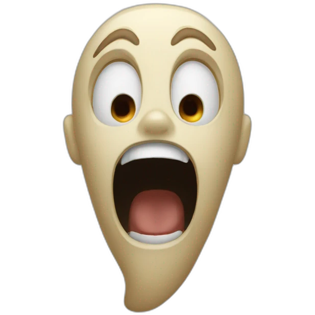 scream emoji