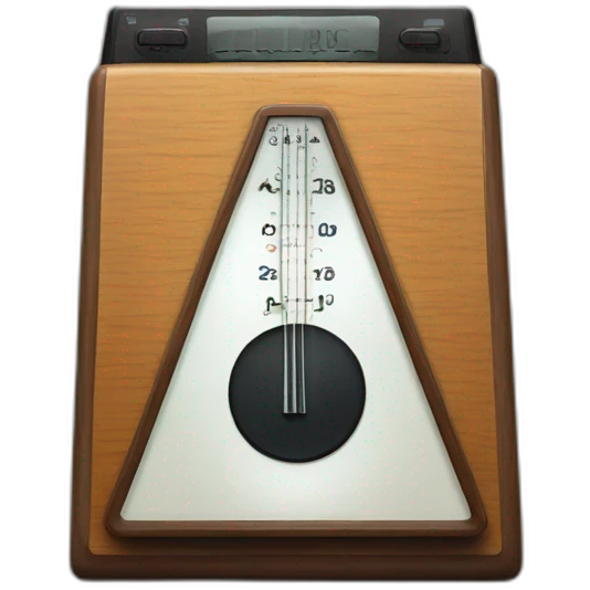 digital metronome emoji