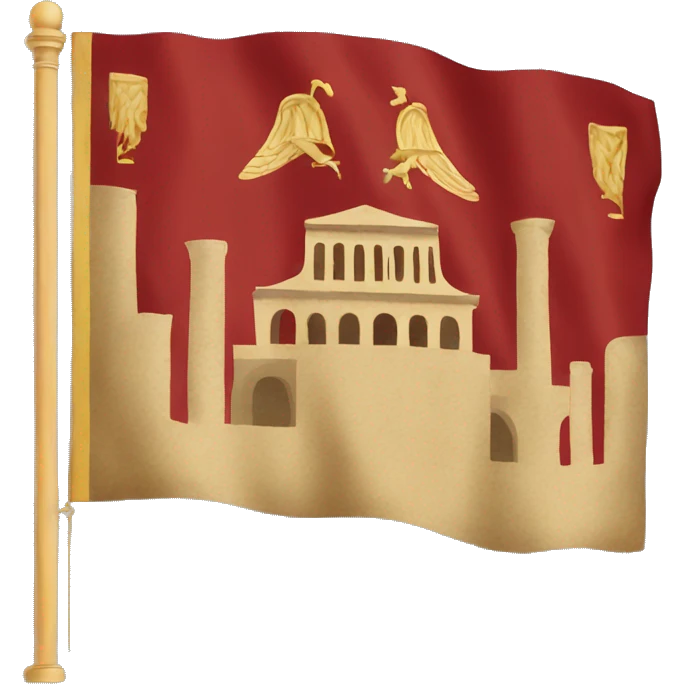 Roman Empire flag emoji