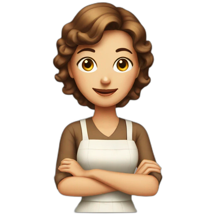 Housewife emoji