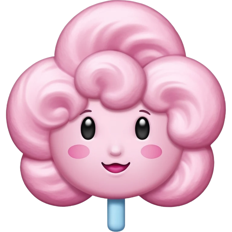Fair cotton candy  emoji