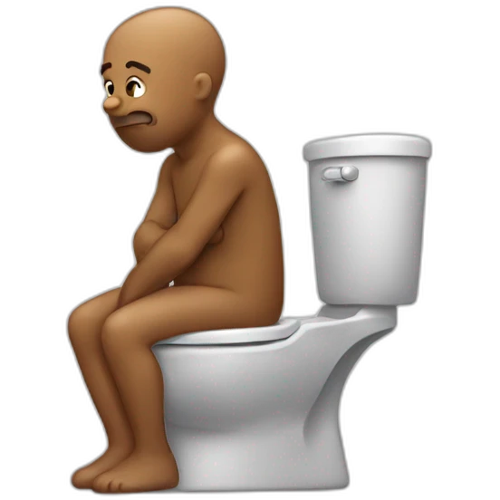 pooping man emoji