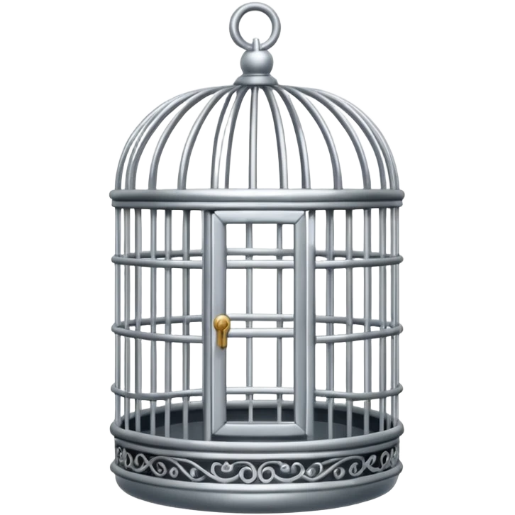 A round bird cage emoji emoji