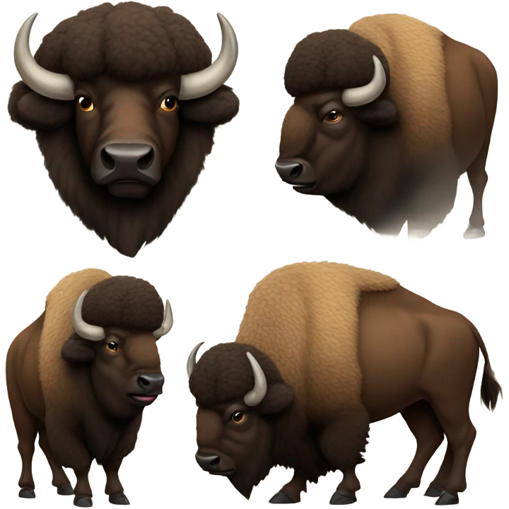 Bison emoji