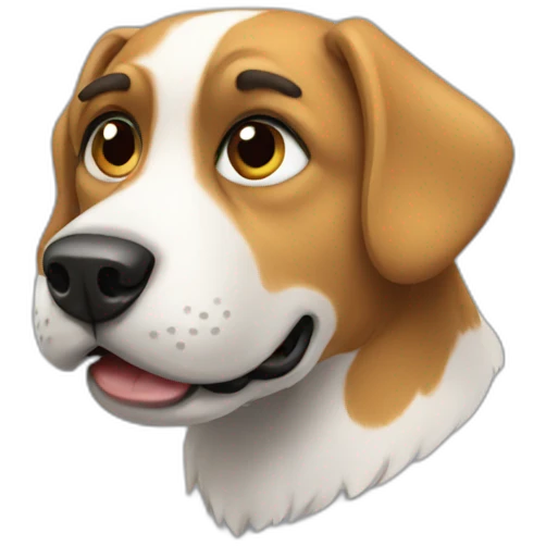 dog coding emoji