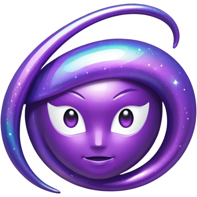 glitter purple marvel emoji