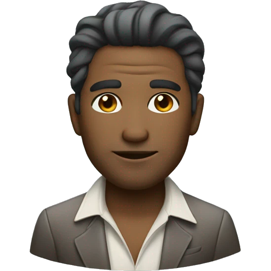rich guy, chill and cool emoji