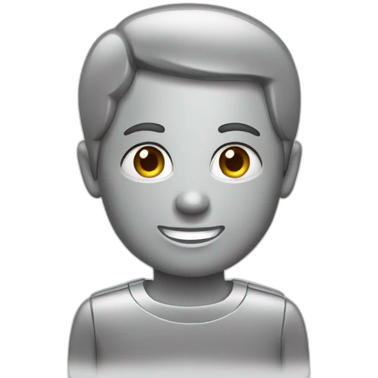 Stainless steel invitation emoji