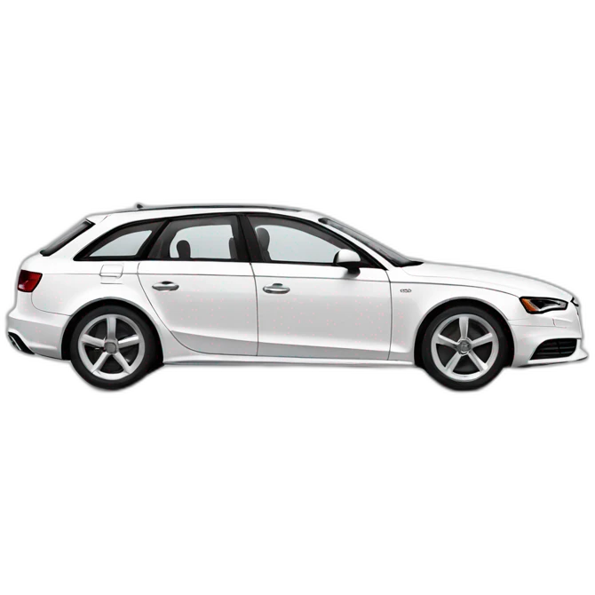 audi a4 blanche emoji