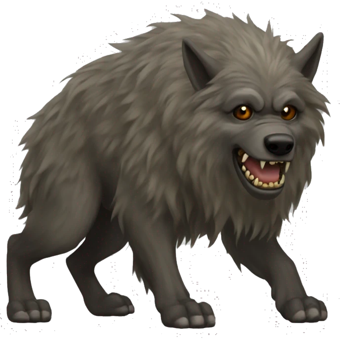 Warg - lord of the rings  emoji