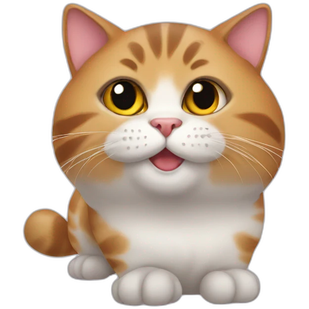 Cat big feet emoji
