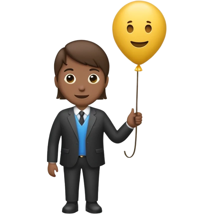 maak een emoji met een persoon in eht midden, een tekstbalon met een vinkje en een teksbalon met een kruis emoji