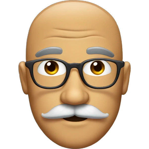 man with a mustache  emoji