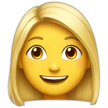 happy girl emoji