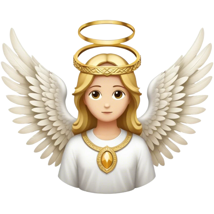biblical angel emblem emoji