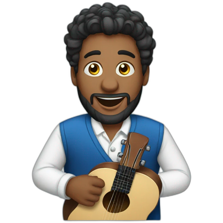 Hanukkah singer emoji