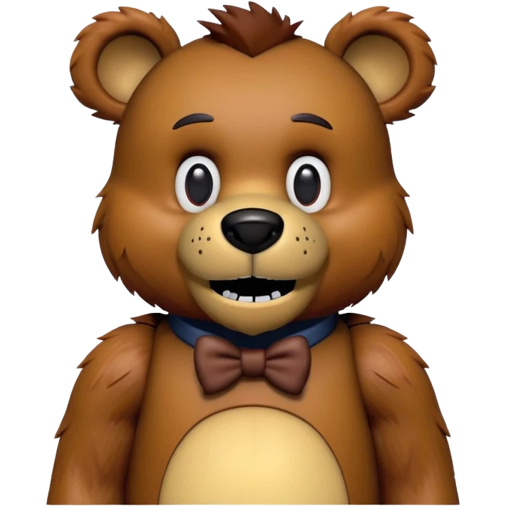 Freddy from Five Nights at Freddy's, simple emoji
