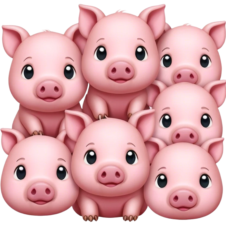 baby piggies emoji
