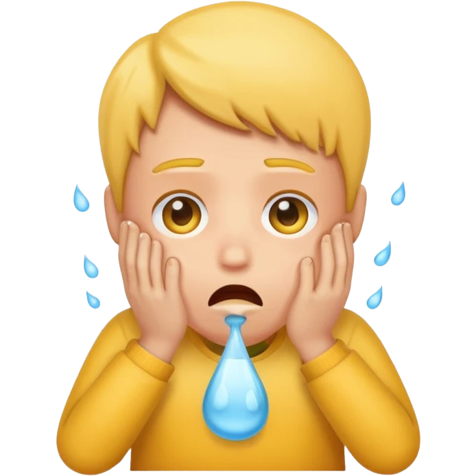 holding pee emoji